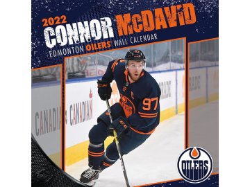 Kalendář Edmonton Oilers Connor McDavid #97 2022 Wall Calendar
