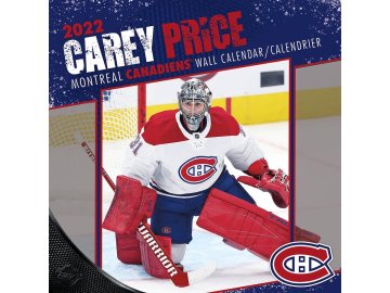 Kalendář Montreal Canadiens Carey Price #31 2022 Wall Calendar