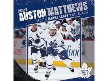 Kalendář Toronto Maple Leafs Auston Matthews #34 2022 Wall Calendar