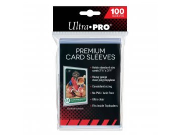 Obaly Na Hokejové  Karty Ultra Pro Premium Soft 100 ks