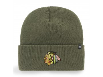 Zimní čepice Chicago Blackhawks Haymaker ’47 CUFF KNIT