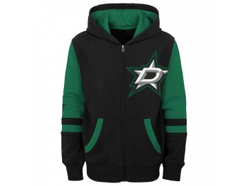 Dětská mikina Dallas Stars Faceoff Colorblocked Fleece Full-Zip