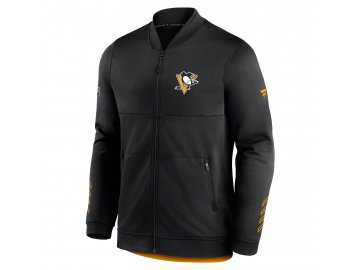 Bunda Pittsburgh Penguins Authentic Pro Locker Room Full Zip Fleece