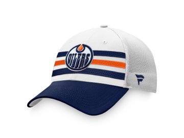 Kšiltovka Edmonton Oilers Authentic Pro Draft Jersey Hook Structured Trucker Cap