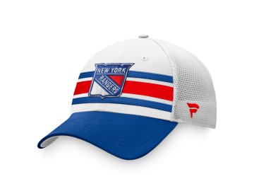Kšiltovka New York Rangers Authentic Pro Draft Jersey Hook Structured Trucker Cap