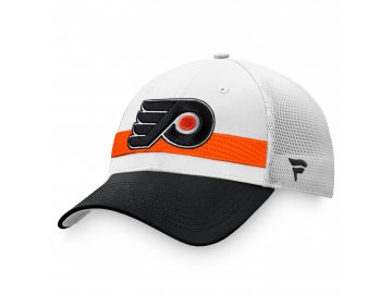 Pánská kšiltovka Philadelphia Flyers NHL Authentic Pro Draft Jersey Hook Structured Trucker Cap