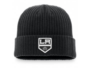 Zimní čepice Los Angeles Kings Core Cuffed Knit Black