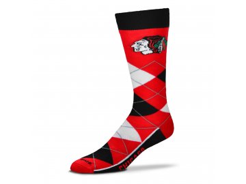 Ponožky Chicago Blackhawks Graphic Argyle Lineup Socks