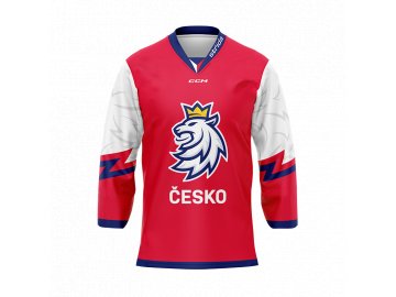 Fan dres CCM Český Hokej ČESKO - červený