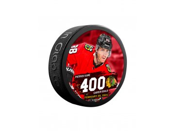 Puk Patrick Kane #88 Chicago Blackhawks 400 Goals Scored Souvenir Hockey Puck