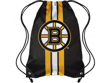 Vak Boston Bruins NHL Team Stripe Drawstring Backpack