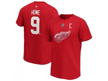 Tričko Gordie Howe #9 Detroit Red Wings Alumni Player