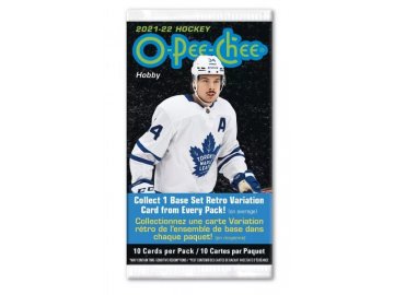 Hokejové karty NHL 2021-22 Upper Deck O-Pee-Chee Hobby Balíček