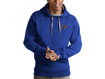 Mikina St. Louis Blues Antigua Victory Pullover Hoodie - Blue
