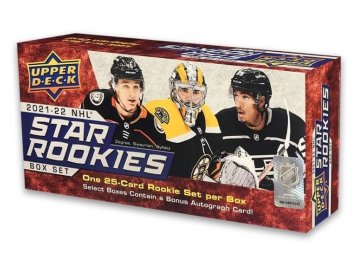 Hokejové Karty NHL 2021-22 Upper Deck Star Rookies Box Set