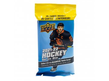 Hokejové Karty NHL 2021-22 Upper Deck Series 1 FAT Balíček