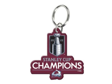 Přívěšek na klíče Colorado Avalanche 2022 Stanley Cup Champions Premium Acrylic Key Ring