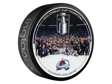 Puk Colorado Avalanche 2022 Stanley Cup Champions Team Celebration Hockey Puck