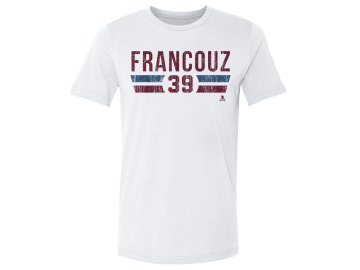 Pánské tričko Colorado Avalanche Pavel Francouz #39 Colorado Font White