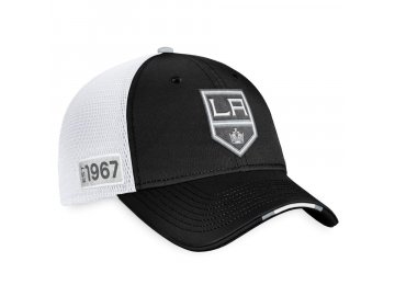 Pánská kšiltovka Los Angeles Kings 2022 NHL Draft Authentic Pro On Stage Trucker Adjustable