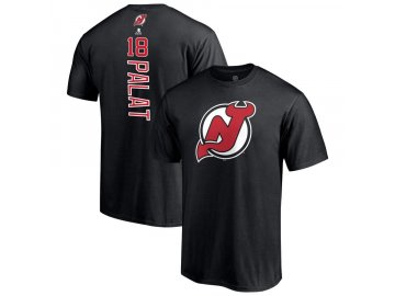 Pánské tričko Ondřej Palát #18 New Jersey Devils Black Personalized Playmaker
