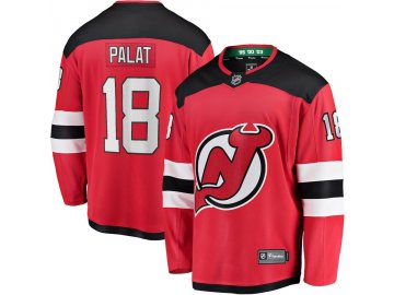 Dres New Jersey Devils Ondřej Palát #18 Breakaway Jersey Home