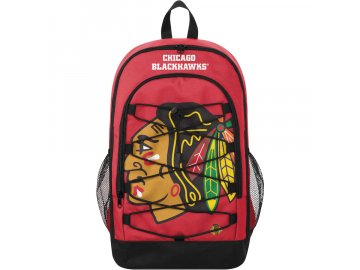 Batoh Chicago Blackhawks FOCO Big Logo Bungee Backpack