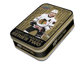 Hokejové Karty NHL 2021-22 Upper Deck Series 2 Tin Box