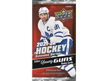 Hokejové Karty 2021-22 UD Extended Series Hobby Balíček