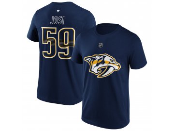 Tričko Roman Josi #59 Nashville Predators Name & Number Graphic T-Shirt