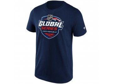 Tričko NHL Global Series 2022 Challenge Czech Republic Primary Logo Graphic T-Shirt