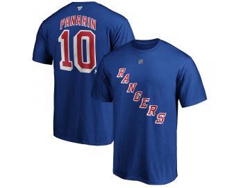 Tričko Artemi Panarin #10 New York Rangers Name & Number T-Shirt - Royal