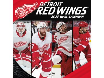 Kalendář Detroit Red Wings 2023 Wall Calendar