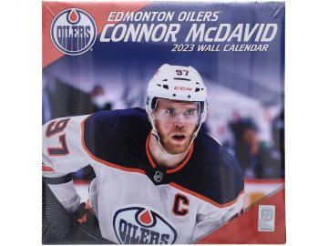 Kalendář Edmonton Oilers Connor McDavid #97 2023 Wall Calendar