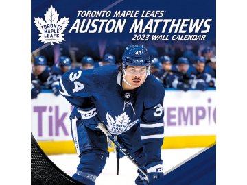Kalendář Toronto Maple Leafs Auston Matthews #34 2023 Wall Calendar