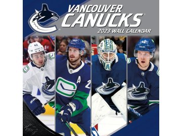 Kalendář Vancouver Canucks 2023 Wall Calendar