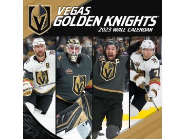 Kalendář Vegas Golden Knights 2023 Wall Calendar