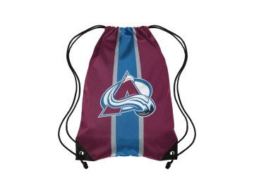 Vak Colorado Avalanche NHL FOCO Team Stripe Drawstring Backpack