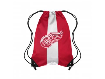 Vak Detroit Red Wings FOCO Team Stripe Drawstring Backpack