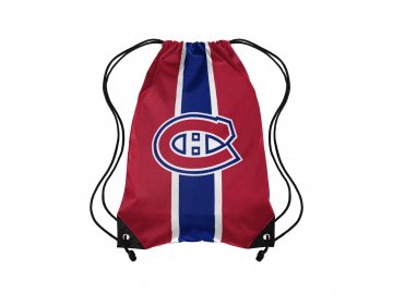 Vak Montreal Canadiens FOCO Team Stripe Drawstring Backpack