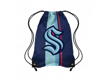 Vak Seattle Krakens FOCO Team Stripe Drawstring Backpack