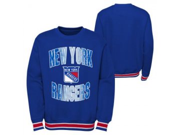 Dětská mikina New York Rangers Classic Blueliner Crew Neck