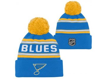 Dětská zimní čepice St. Louis Blues Third Jersey Jasquard Cuffed