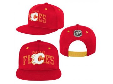 Dětská kšiltovka Calgary Flames Life Style Printed Snapback