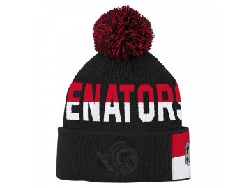 Dětská zimní čepice Ottawa Senators Faceoff Jacquard Knit