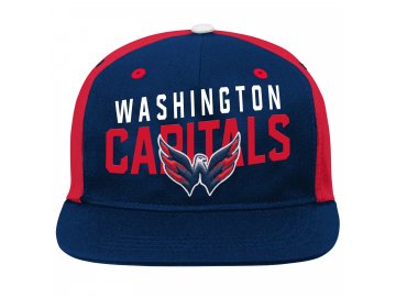 Dětská kšiltovka Washington Capitals Life Style Old School Flatbrim