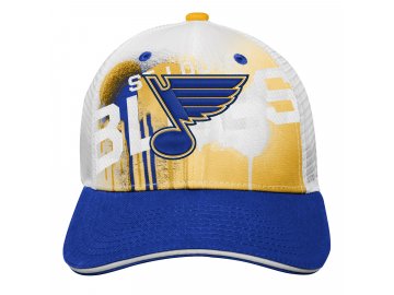 Dětská kšiltovka St. Louis Blues Paint Splatter Fashion Meshback