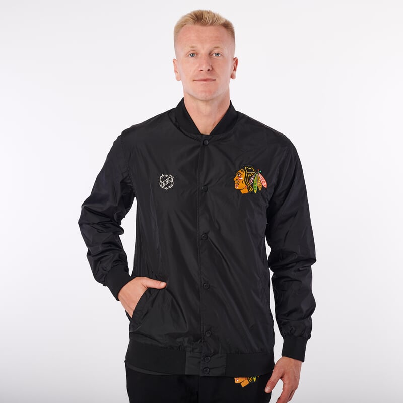 Levně Pánská bunda Chicago Blackhawks NHL Core ’47 Drift Track Jacket