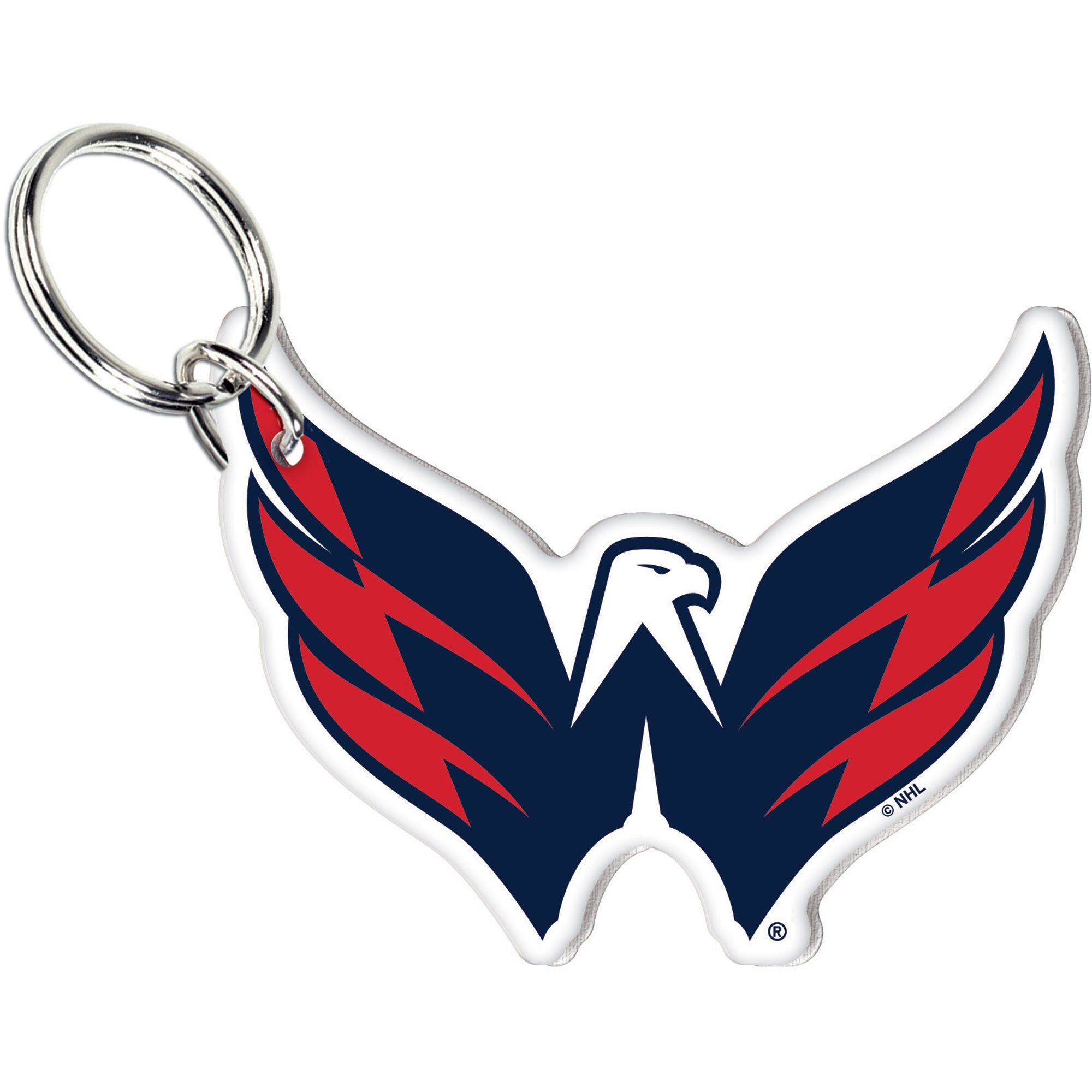 Přívěšek na Klíče Washington Capitals Team Logo Premium Acrylic Keychain FandaNHL.cz