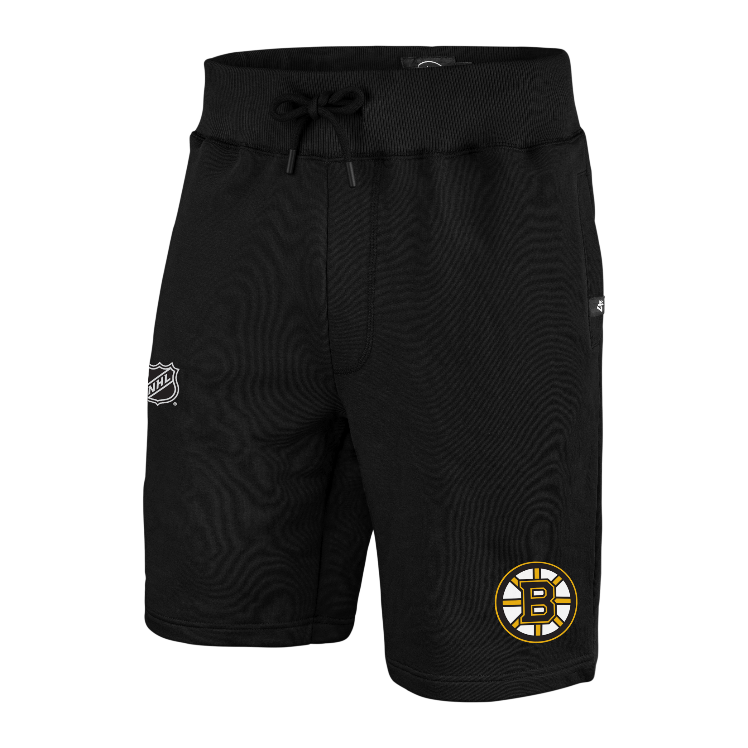 47 Brand Pánské kraťasy Boston Bruins Imprint ’47 HELIX Shorts NHL Velikost: S
